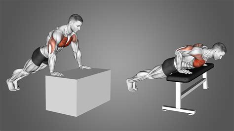 Jan 5, 2023 ... This variation works your triceps and chest muscles and is also great for strengthening your shoulders and abs. "The incline barbell push-up on ...